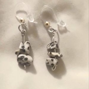 Dalmatian Jasper Earrings